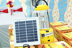 Solar Lanterns To Labourers