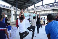 International Yoga Day at Gaur City  