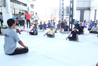 International Yoga Day at Gaur City  
