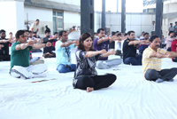 International Yoga Day at Gaur City  