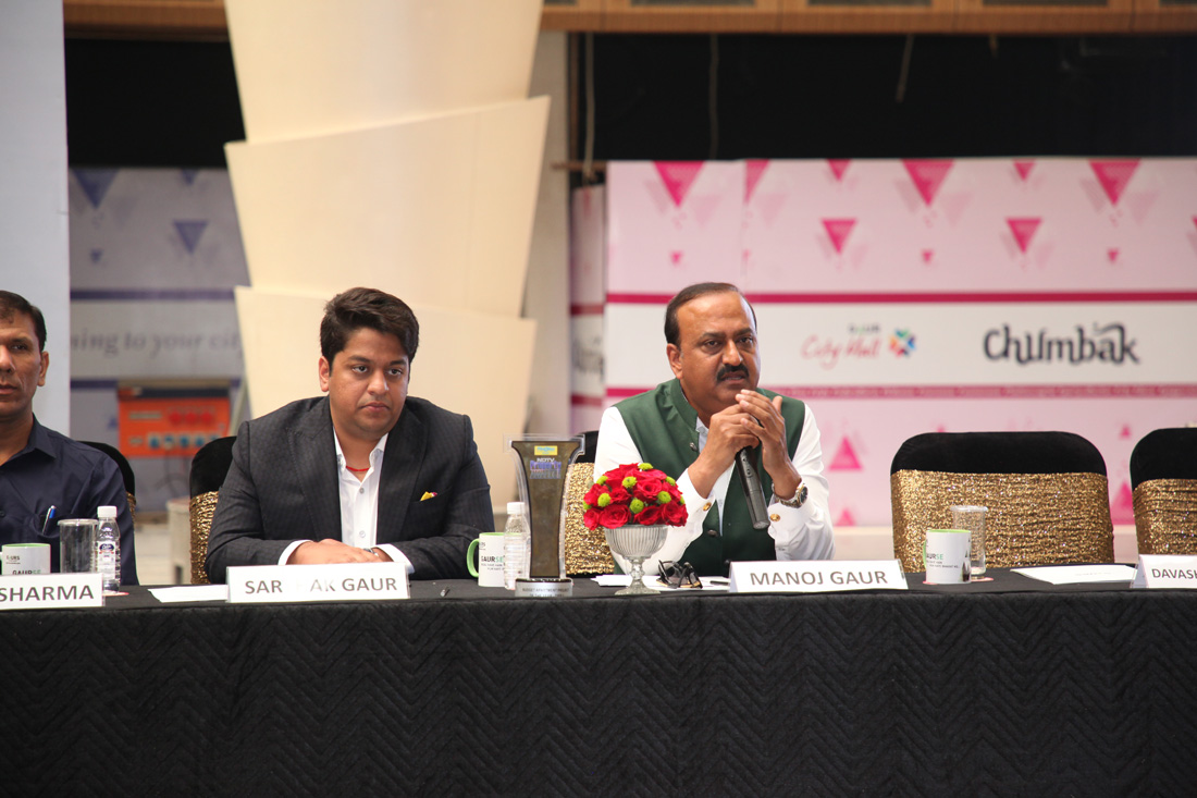 Press Conference at Gaur City Mall- 19th January 2017 