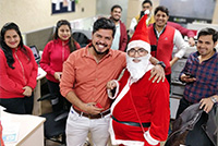 Christmas Celebrations at Gaur Biz Park 