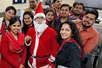 Christmas Celebrations at Gaur Biz Park 