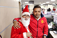 Christmas Celebrations at Gaur Biz Park 