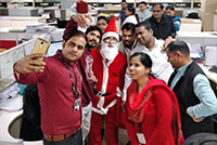 Christmas Celebrations at Gaur Biz Park 