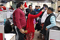 Christmas Celebrations at Gaur Biz Park 