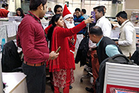 Christmas Celebrations at Gaur Biz Park 