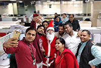 Christmas Celebrations at Gaur Biz Park 