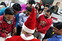 Christmas Celebrations at Gaur Biz Park 