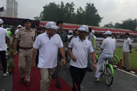 CISF- Cycle, Run and Walk for a Swachh Bharat