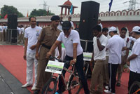 CISF- Cycle, Run and Walk for a Swachh Bharat