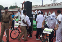 CISF- Cycle, Run and Walk for a Swachh Bharat