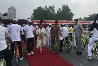 CISF- Cycle, Run and Walk for a Swachh Bharat