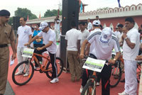 CISF- Cycle, Run and Walk for a Swachh Bharat