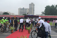 CISF- Cycle, Run and Walk for a Swachh Bharat