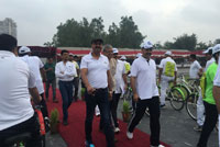 CISF- Cycle, Run and Walk for a Swachh Bharat