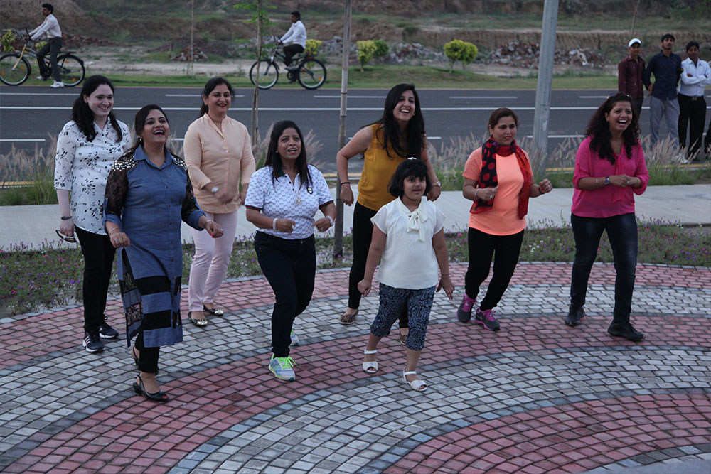 Fitness Event at Gaur Yamuna City 