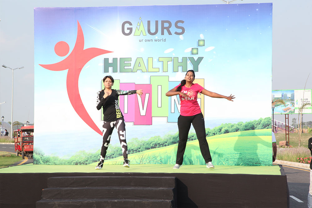 Fitness Event at Gaur Yamuna City 
