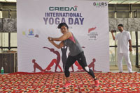 International Yoga Day at Gaur Biz Park