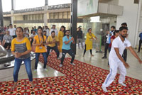 International Yoga Day at Gaur Biz Park