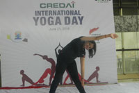 International Yoga Day at Gaur Biz Park