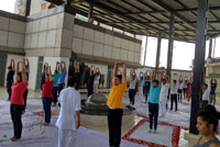 International Yoga Day at Gaur Biz Park