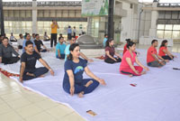 International Yoga Day at Gaur Biz Park