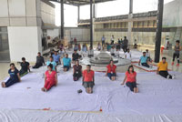 International Yoga Day at Gaur Biz Park