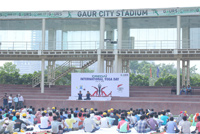 International Yoga Day at Gaur City  