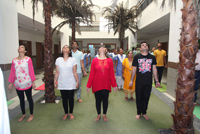 International Yoga Day at Gaurs International School 