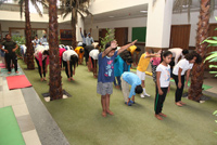 International Yoga Day at Gaurs International School 