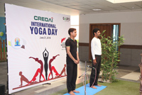 International Yoga Day at Gaurs International School 