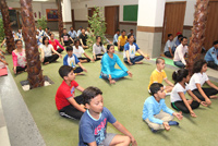 International Yoga Day at Gaurs International School 