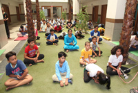 International Yoga Day at Gaurs International School 