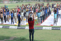 International Yoga Day at Gaur City  