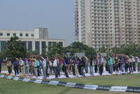 International Yoga Day at Gaur City  