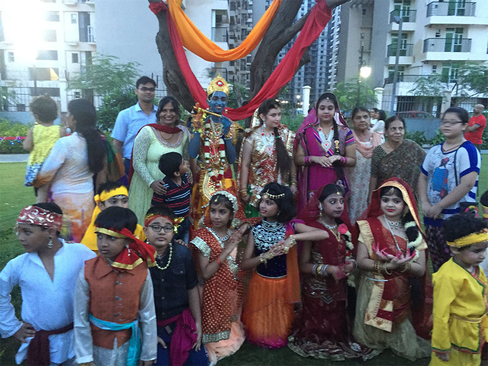 Janamashtmi Celebrations at Gaur City
