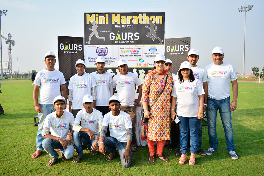 Mini Marathon at Gaur City