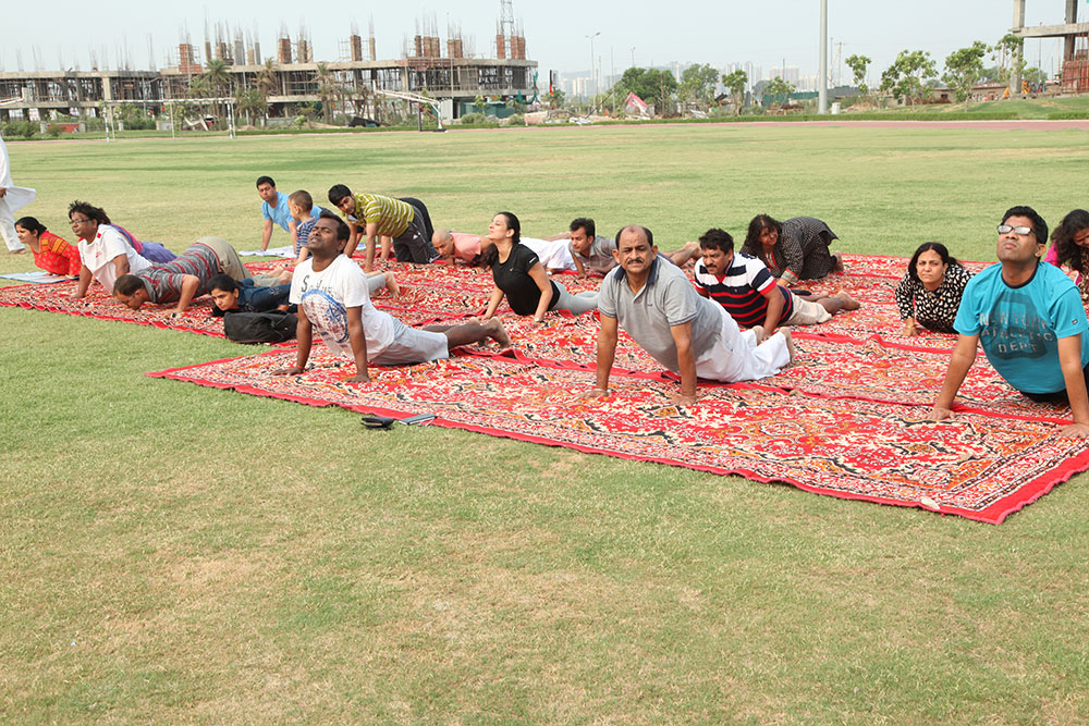 Yoga Day - Gaur City