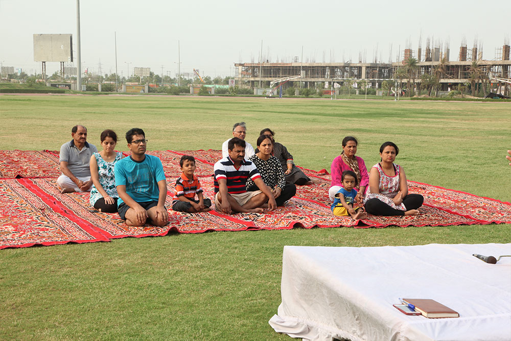 Yoga Day - Gaur City