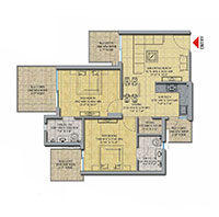 16th Parkview Gaur Yamuna City Floor Plan