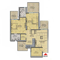 16th Parkview Gaur Yamuna City Floor Plan