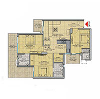 16th Parkview Gaur Yamuna City Floor Plan