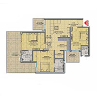 16th Parkview Gaur Yamuna City Floor Plan