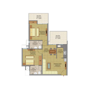 Gaurs apartments in Noida