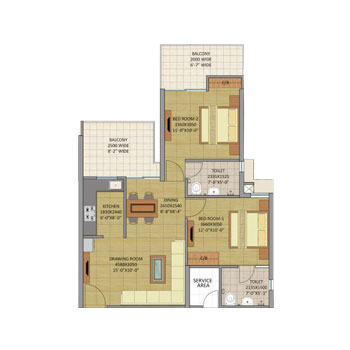 Gaurs apartments in Noida