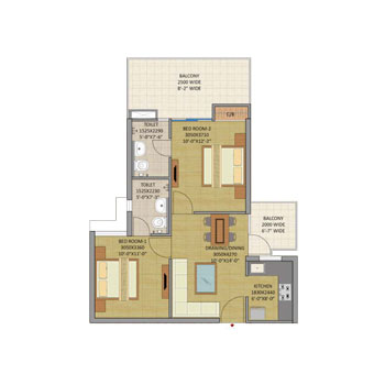 Gaurs apartments in Noida