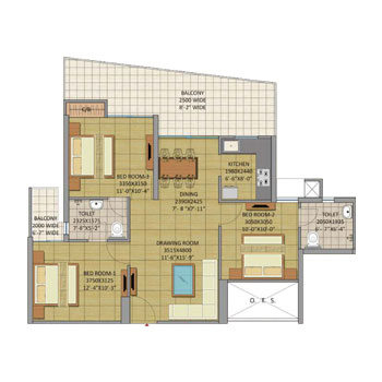 Gaurs apartments in Noida