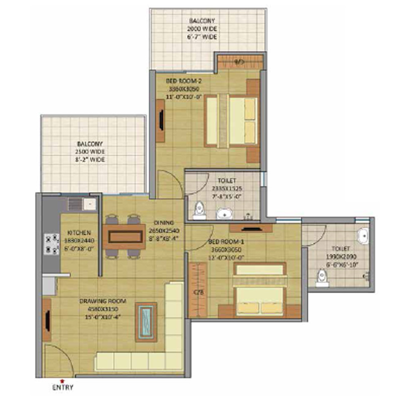 Gaurs apartments in Ghaziabad