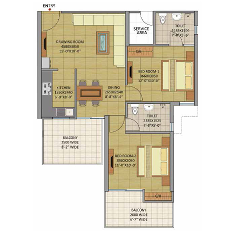 Gaurs apartments in Ghaziabad